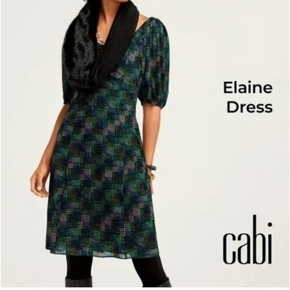 Cabi #4214 Multicolor Elaine Dress - Size Medium